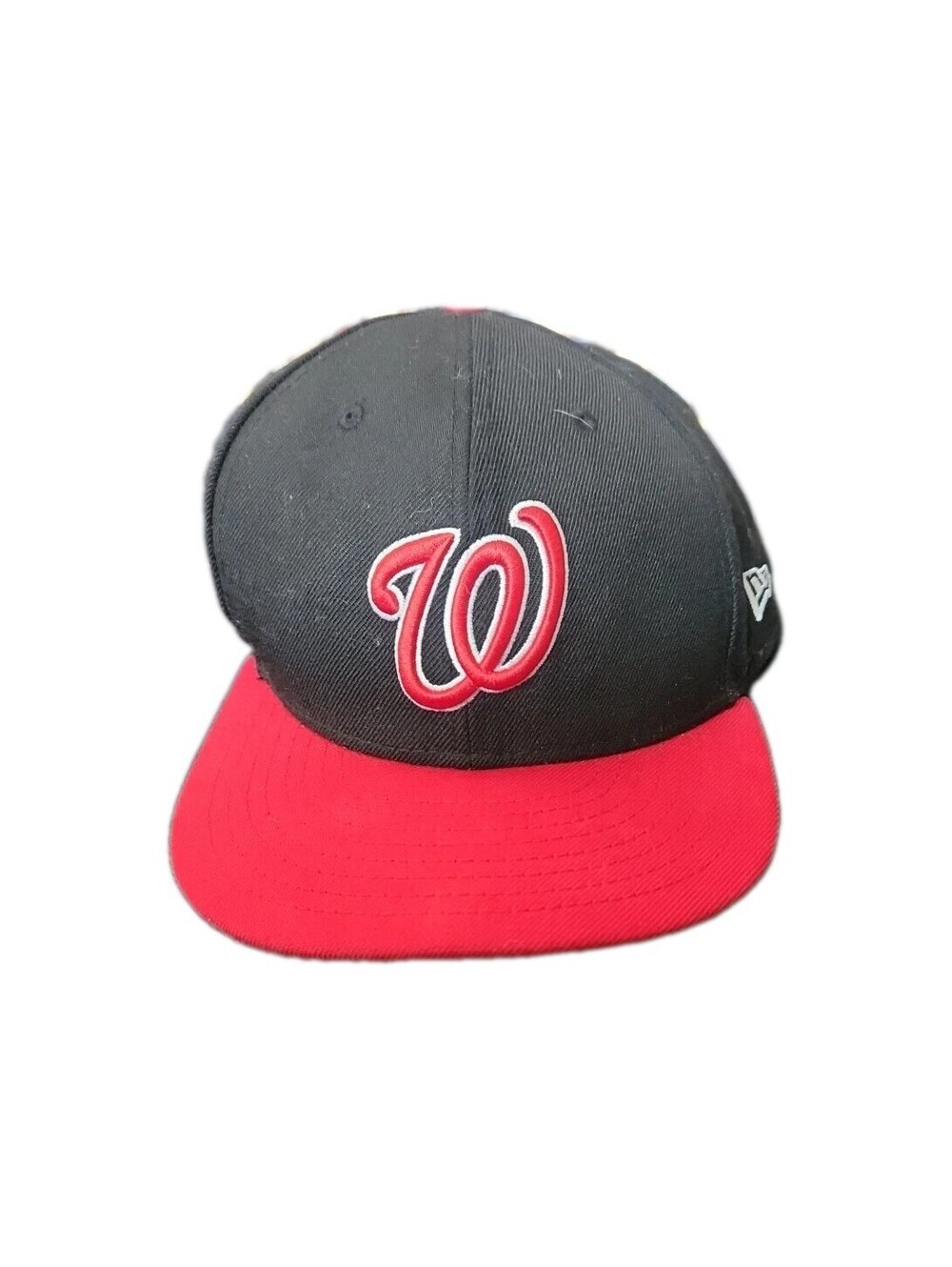 Washington Nationals New Era Size 7 3/8 59Fifty Fitted Hat Game Cap Baseball MLB